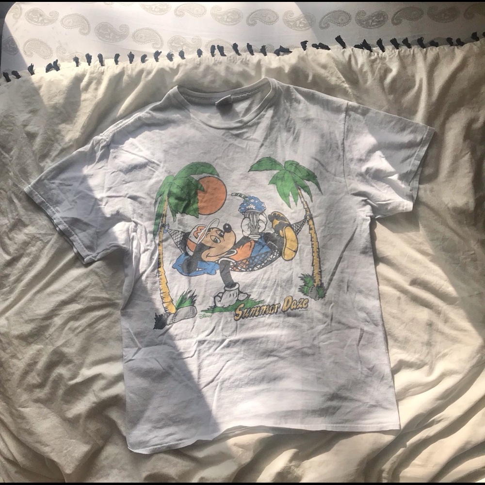 SOLD UO Mickey Mouse Summer Daze T
